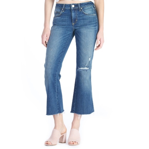 ~AMO kick crop diva bar destroy jeans! 🦋 ~ - Picture 5 of 5